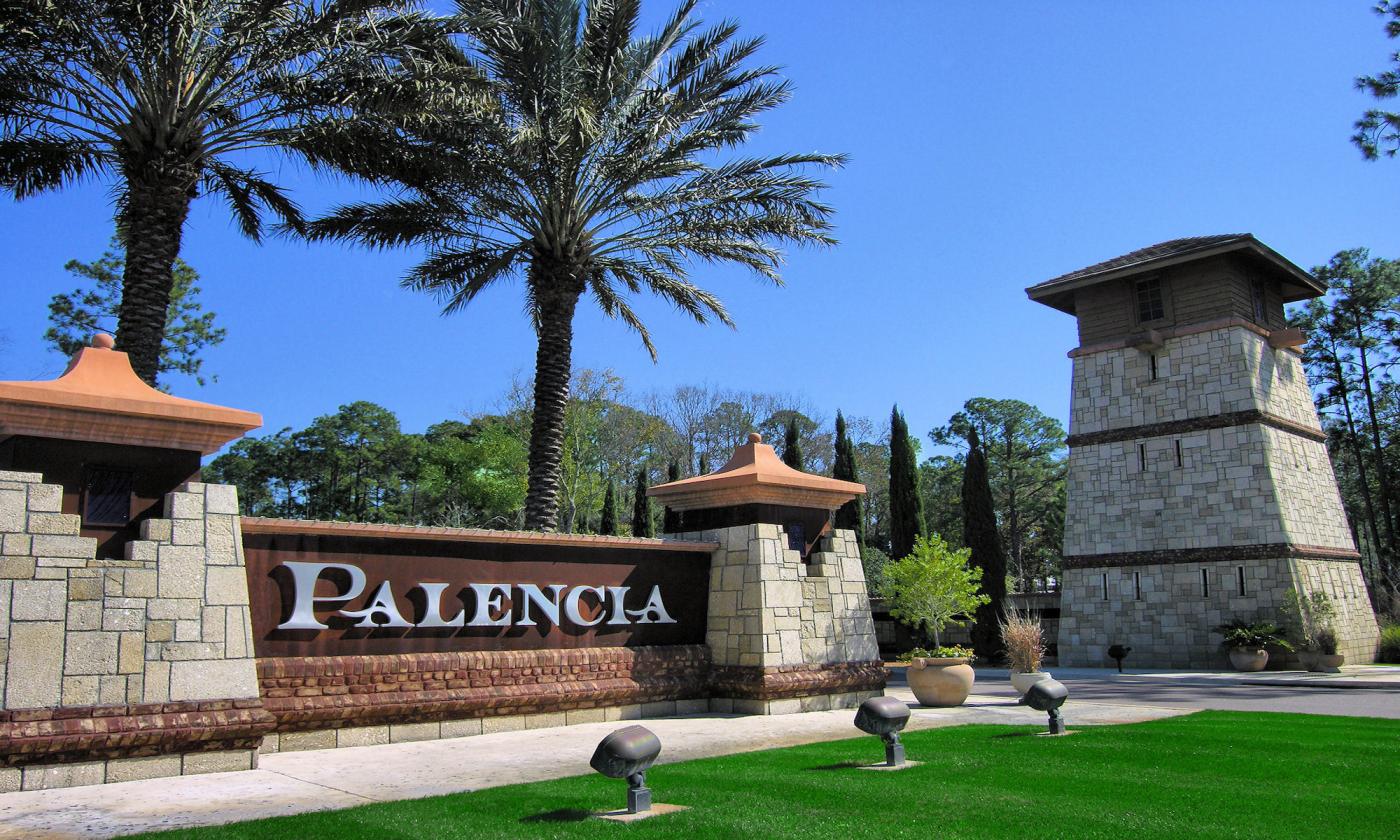 Palencia community entrance